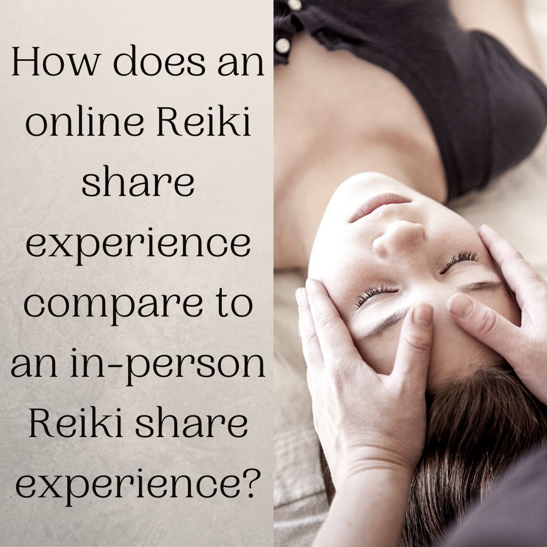 How Does An Online Reiki Share Experience Compare To An In-Person Reiki Share Experience?